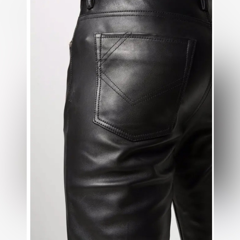 Zadig & Voltaire David black leather pants - Picture 2 of 9
